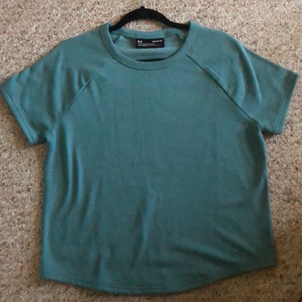 Dark Teal Under Armour Shirt